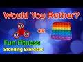 Family Fitness Fun: Would You Rather Workout Challenge