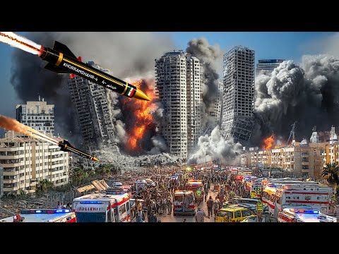 RUDAL PALING DITAKUTI ISRAEL DILUNCURKAN IRAN!? Rudal Balistik Khorramshahr 4 Iran Hantam Tel Aviv