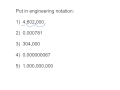 Understanding Engineering Notation Concepts