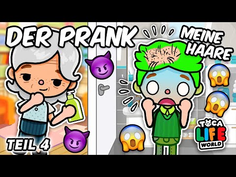 😈 ICH PRANKE MEINEN BÖSEN STIEFVATER 💢🤣 TEIL 4 🩷 DEUTSCHE TOCA BOCA STORY #tocaboca