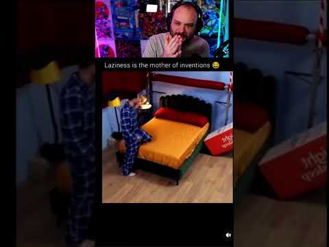 HOW TO BE PROFESSIONALLY LAZY #blindreact #tiktokreaction #funny