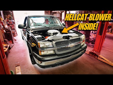 World First Forged 416 Hellcat Supercharged Silverado @1lejah