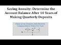 Understanding Savings Annuity