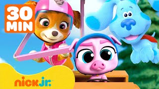 30 Minutes of Outdoor Fun in the Sky w/ PAW Patrol, Barnyard Daycare, Blue & MORE! #2 | Nick Jr.