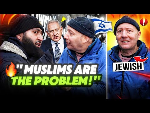 🔥✡️🤯 HEATED DEBATE‼️ British Jew Criticises Islam – Muslim’s RESPONSE Leaves Him SPEECHLESS!