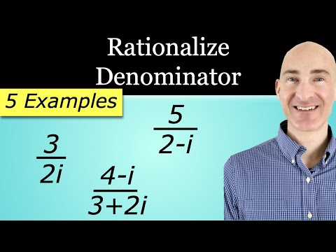 Rationalize the Denominator with Imaginary and Complex Numbers