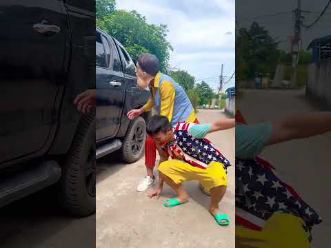 Xe ô tô đồ chơi nhà giàu và nhà nghèo || Poor Car & Rich Car #shorts