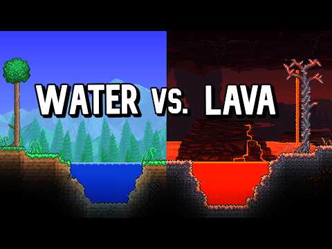 What is the most common liquid in a Terraria World?