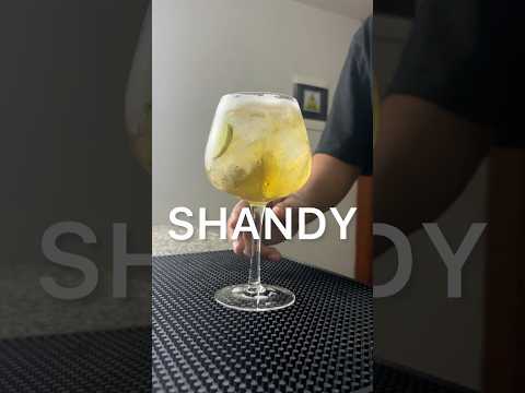 CÓCTEL SHANDY. #drink #cocktail #shorts #amantealostragos