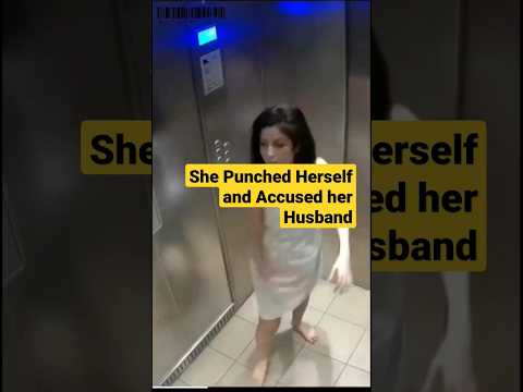 caught on cctv - wife said all lies