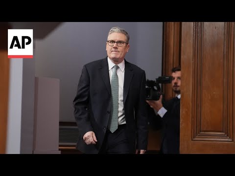 YouTube video thumbnail: UK's Starmer Heads to China Seeking to Improve Relations Amid Tensions With US