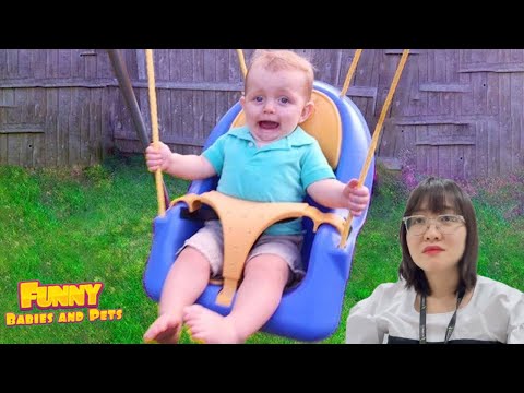 FUNNY Moments Baby Playing at the Playground #2 ★ Funny Babies and Pets