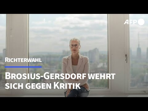 Richterwahl: Brosius-Gersdorf weist Kritik als "diffamierend" zurück | AFP