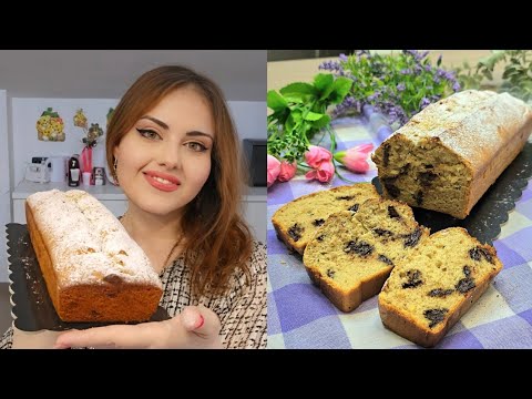 PLUMCAKE SOFFICISSIMO senza burro e senza lattosio con GOCCE di CIOCCOLATO e Banane | Banana bread