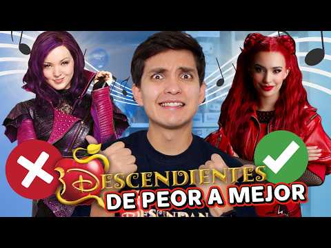 DESCENDIENTES 🍎 RANKING CANCIONES de PEOR a MEJOR | PeterRdzl