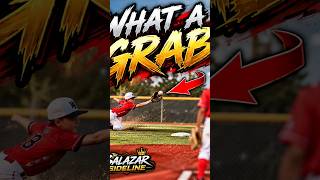 Line drive stolen by the shortstop! #greatcatch #baseballhighlights #baseball #youthbaseball #sports