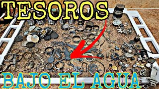 ENCUENTRO KILOS DE TESOROS BAJO EL AGUA!!!