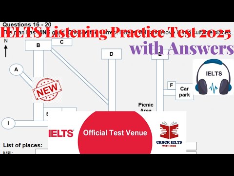 IELTS Listening Actual Test 2025 with Answers | 26.06.2025