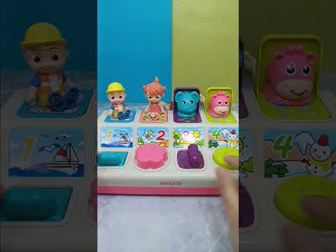 very unique little coco & pop up animals