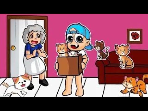 PECHOCHIN EncuentrA TODOS los Gatos PERDIDOS!😺😸ROBLOX