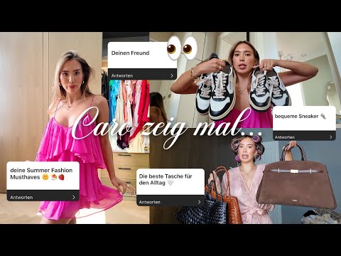 SOMMERKLEIDER, meine SUPPLEMENTS & mein BOYFRIEND?! Caro zeig mal... | Adorable Caro