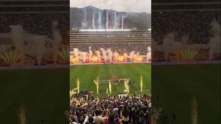 ESPECTACULAR RECIBIMIENTO!!  UNIVERSITARIO VS ALIANZA #futbol #shorts #youtubeshorts #youtube #video