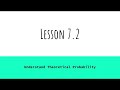 Theoretical Probability and Outcomes