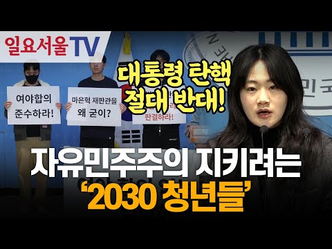 자유민주주의 지키려는 '2030 청년들'