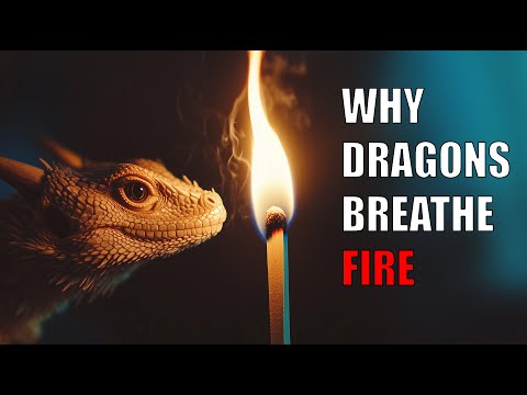 The Origin of Fire-Breathing Dragons