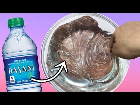 DIY WATER SLIME! (NO GLUE)