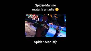 Spider-Man no mataría a nadie 😊
