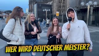 Wer wird deutscher Meister? Umfrage in Köln ⚽️|| JulsTV