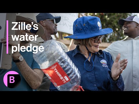 YouTube video thumbnail: Fixing Johannesburg Water Crisis Is Top Priority for Mayoral Candidate Helen Zille