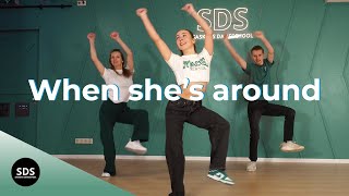 When she's around - Bruce Melody, Shaggy - Zumba - Easy Fitness Dance Choreography