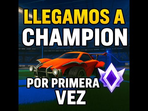 Champion por primera vez en Rocket League
