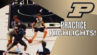 REACTION: Purdue Posts New Practice Highlights - "Make The Simple Play."