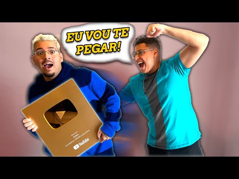TROLEI O GOTEN ESCONDENDO A PLACA DE 1 MILHÃO DE INSCRITOS