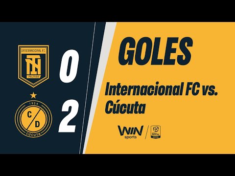 Internacional FC vs. Cúcuta (goles) | Torneo BetPlay Dimayor 2025-2 | Fecha 2