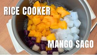 This Rice Cooker Mango Sago Recipe will Change Everything!