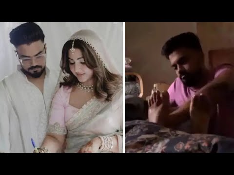 Rocky Jaiswal ने मेल ईगो किनारे रख दबाए Hina Khan के पैर, वीडियो शेयर कर बोलीं एक्ट्रेस  इनका रोज का