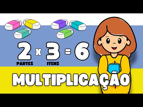 Aprender multiplicação - Problemas de multiplicação - Vídeo educativo com atividades