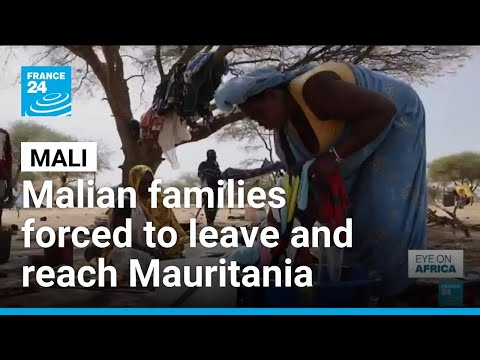 YouTube video thumbnail: Thousands Flee Mali as Jnim Blockade Triggers new Wave of Displacement