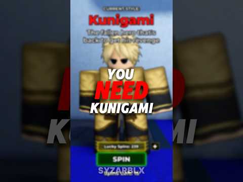 You NEED Kunigami!
