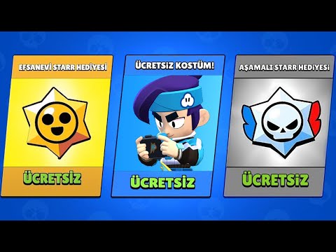 HERKESE ÜCRETSİZ EFSANEVİ STARR HEDİYESİ | KOSTÜM | AŞAMALI STARR HEDİYESİ🔥 Brawl Stars