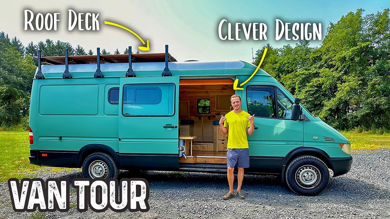 His Van BUILDS Are Functional Works of Art – Tour a Van-Dwelling for VanLife Ideas