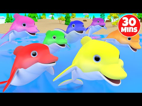 Learn Colors, Shapes, Numbers & ABCs with Wooden Puzzle Toys | Fun Fruit & Veg Names Edu for Kids