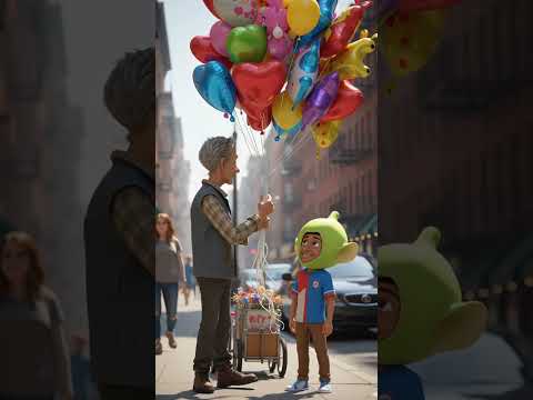 Lyna le compró los globos a Larin Junior 🎈🤣