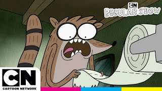 Taxi Horror Ride Chase | Regular Show | Cartoon Network UK