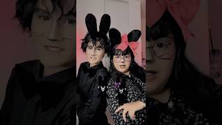 Ratina and her brother Ratthew 🐭🖤 #animalhospital #cosplay