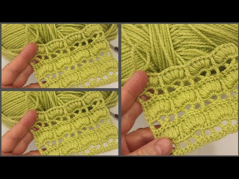 Crochet knitting pattern 👍Easy knitting 💯How to make